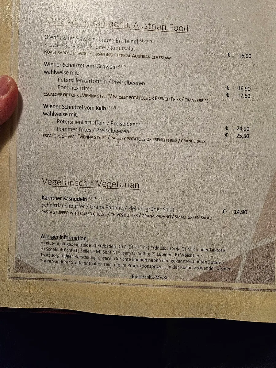 Speisekarte photo 10