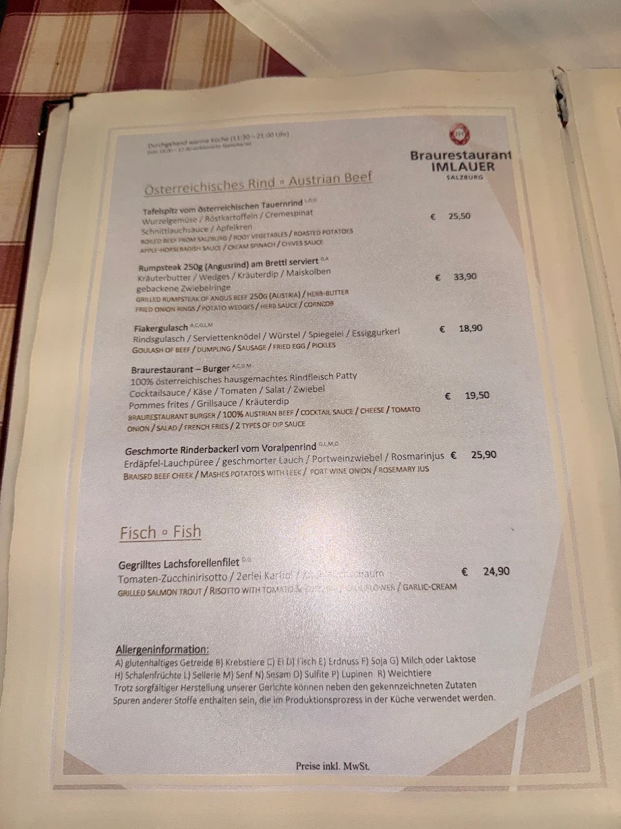 Speisekarte photo 7
