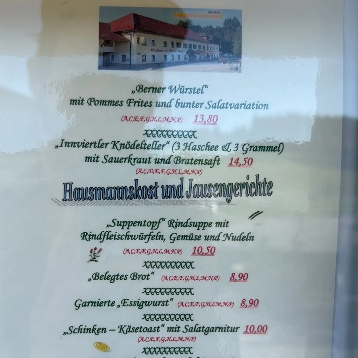 Speisekarte photo 1