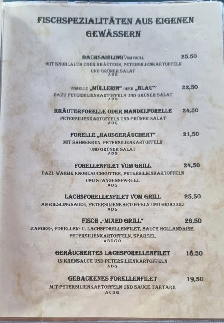 Speisekarte photo 3