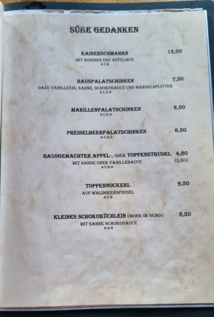Speisekarte photo 6