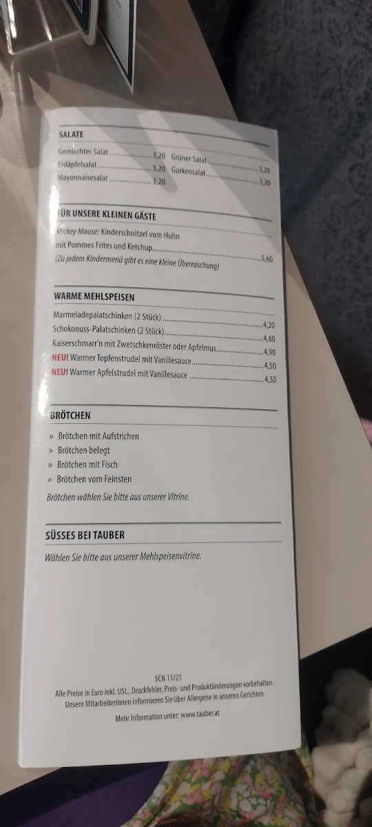 Speisekarte photo 5
