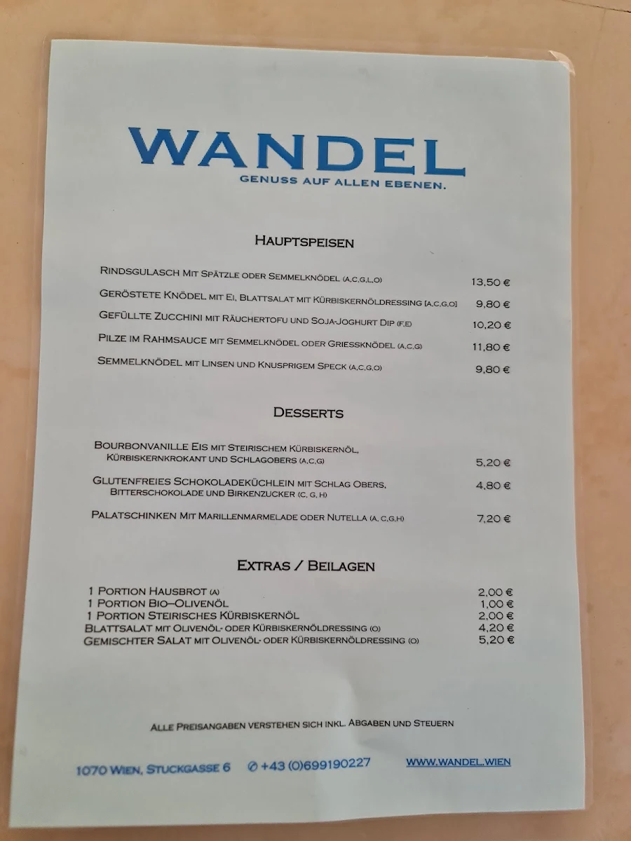 Speisekarte photo 6