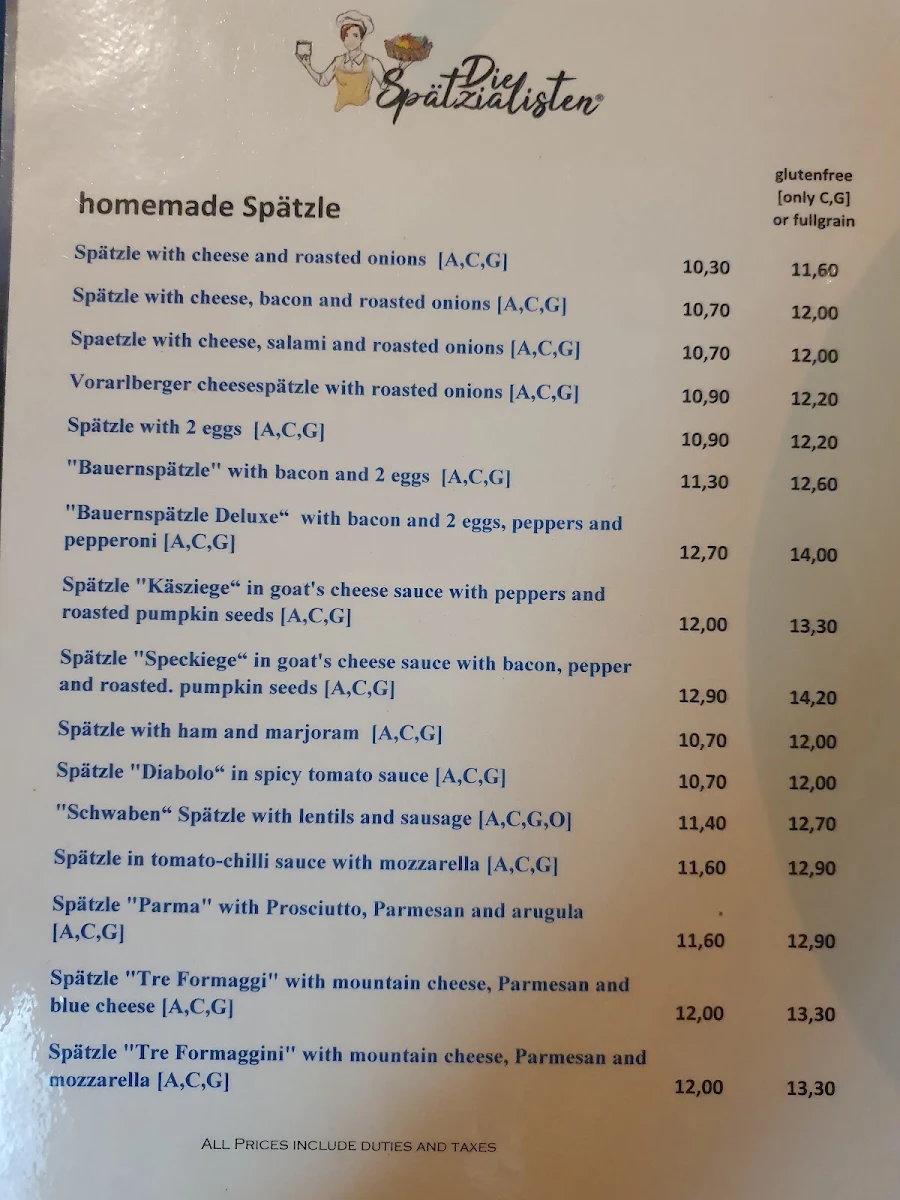 Speisekarte photo 8