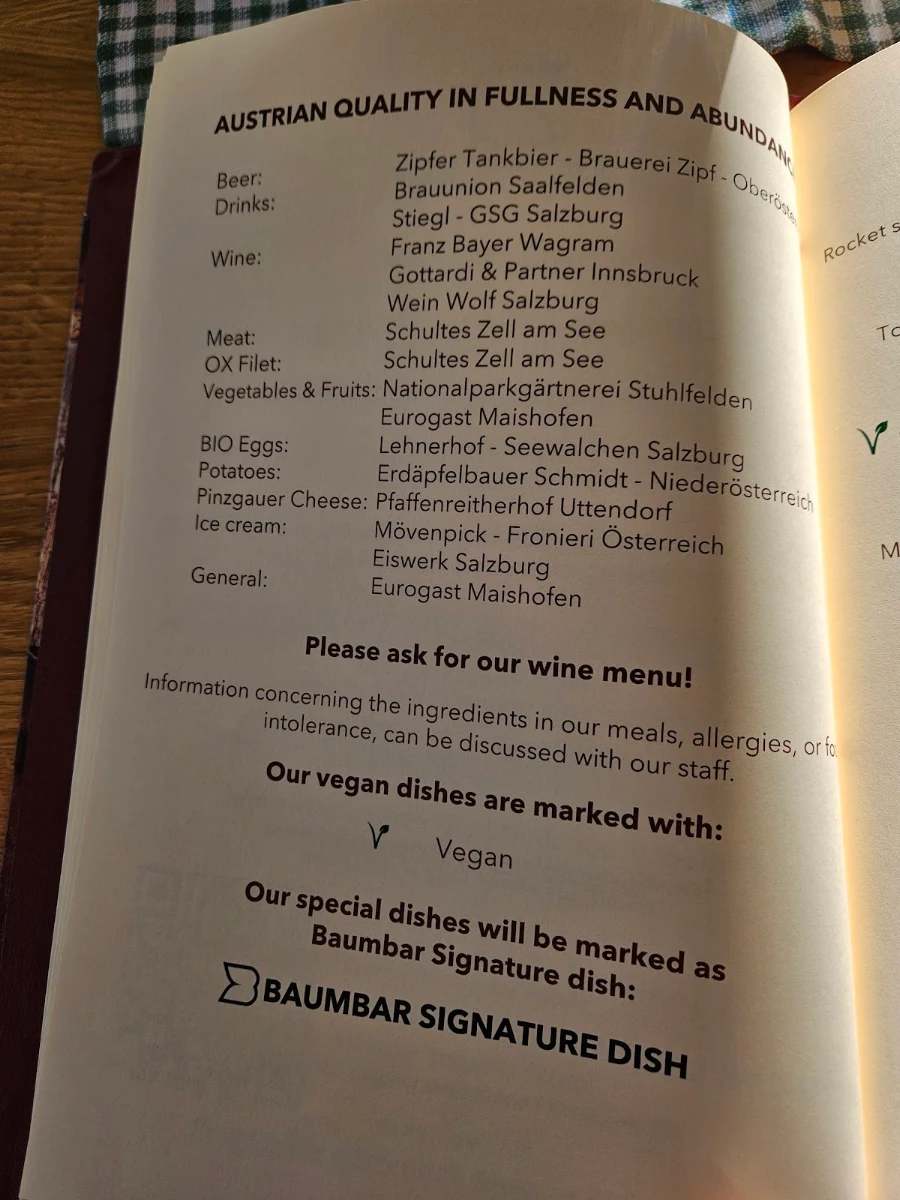 Speisekarte photo 10