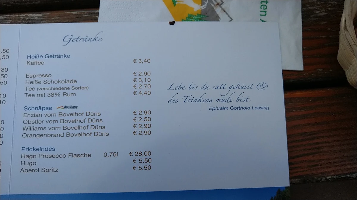 Speisekarte photo 8