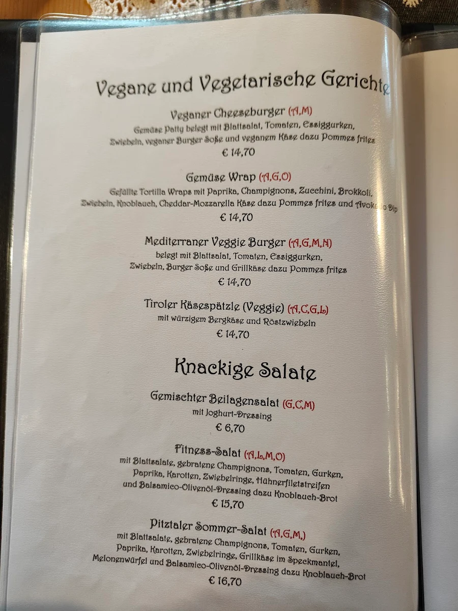 Speisekarte photo 2