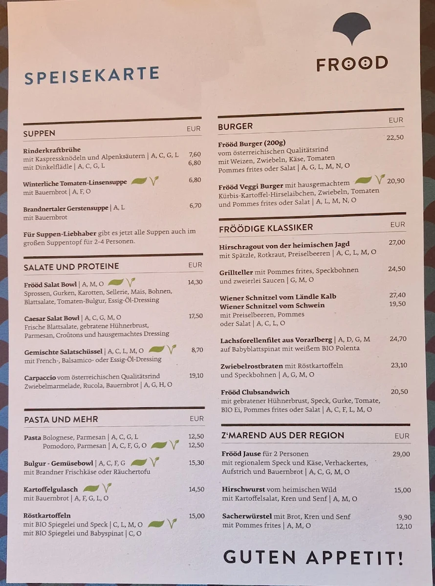 Speisekarte photo 2