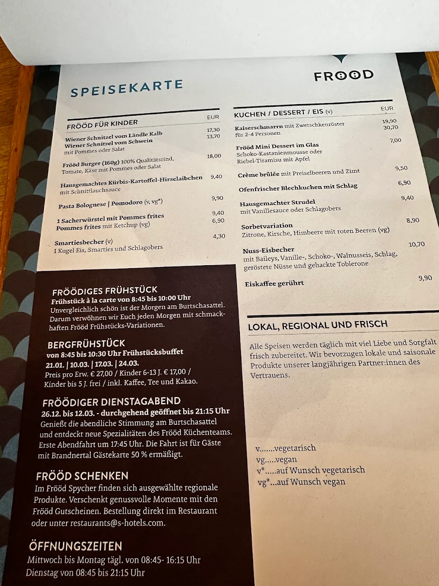 Speisekarte photo 4