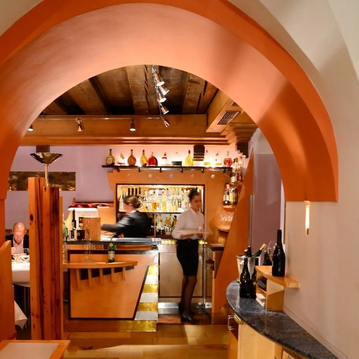 Atmosphäre, Restaurant Obauer