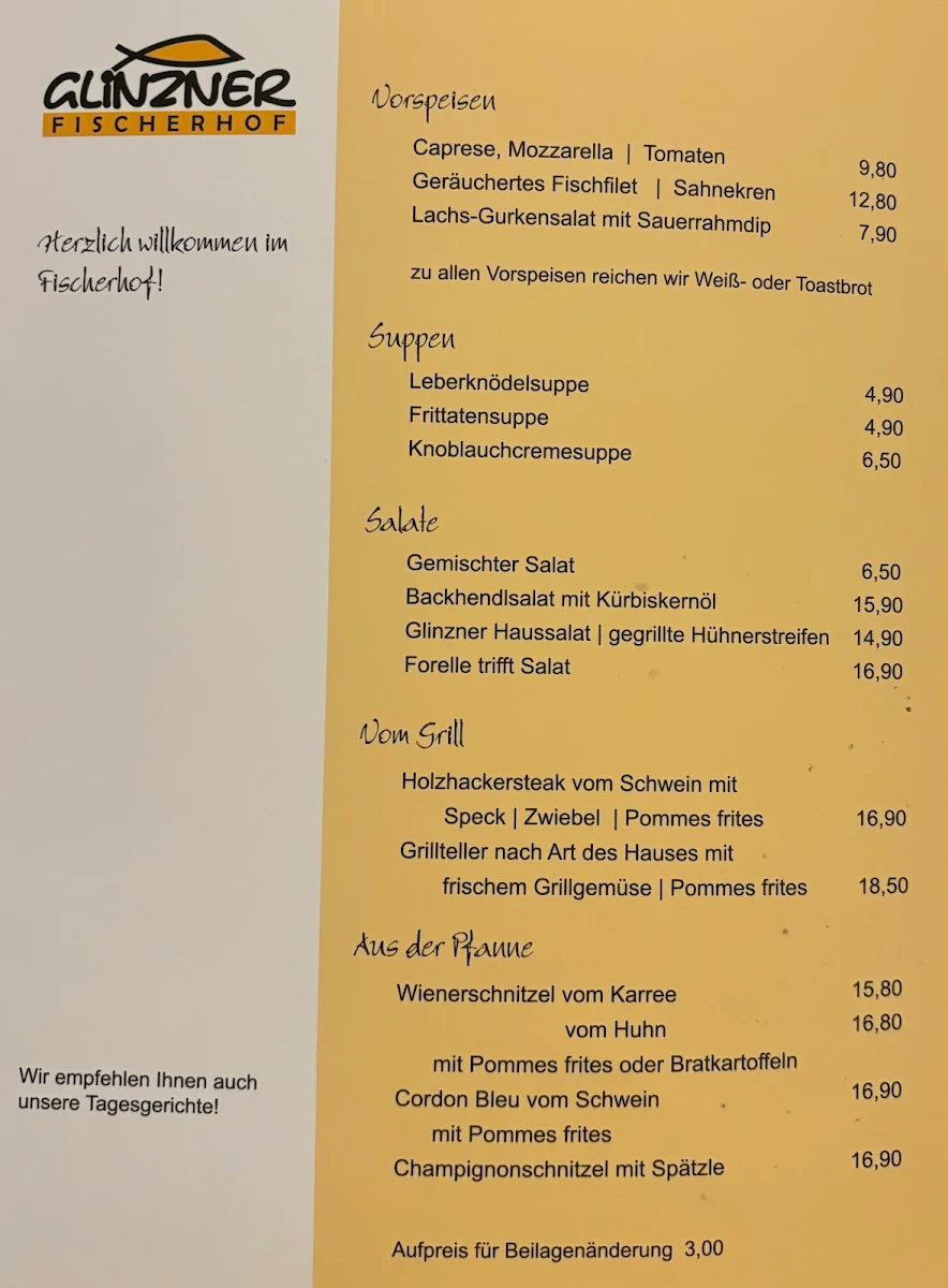 Speisekarte photo 6