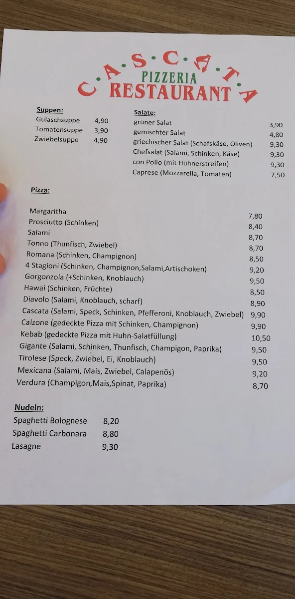 Speisekarte photo 4