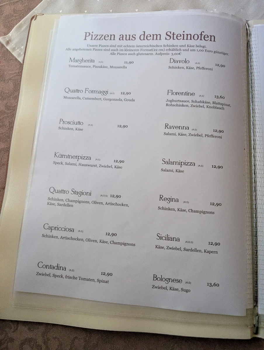 Speisekarte photo 1