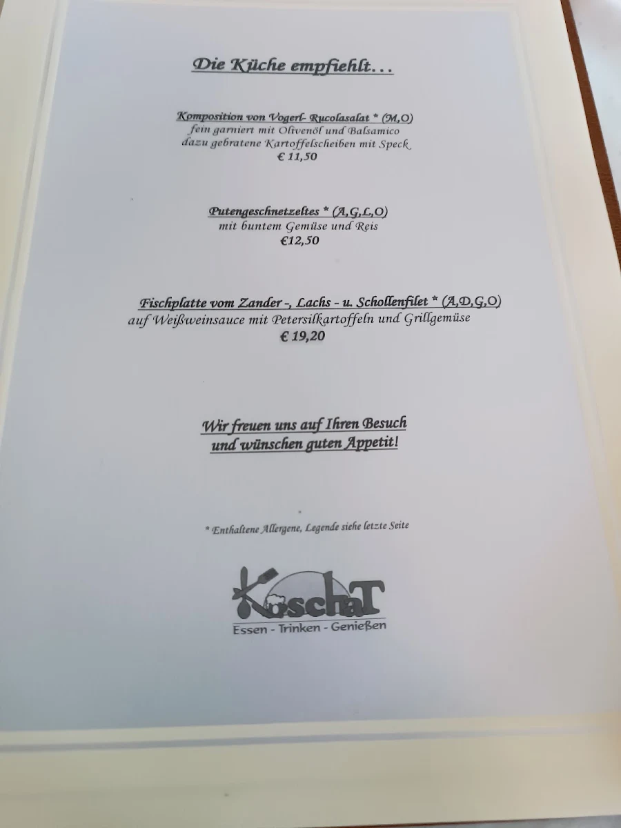 Speisekarte photo 6