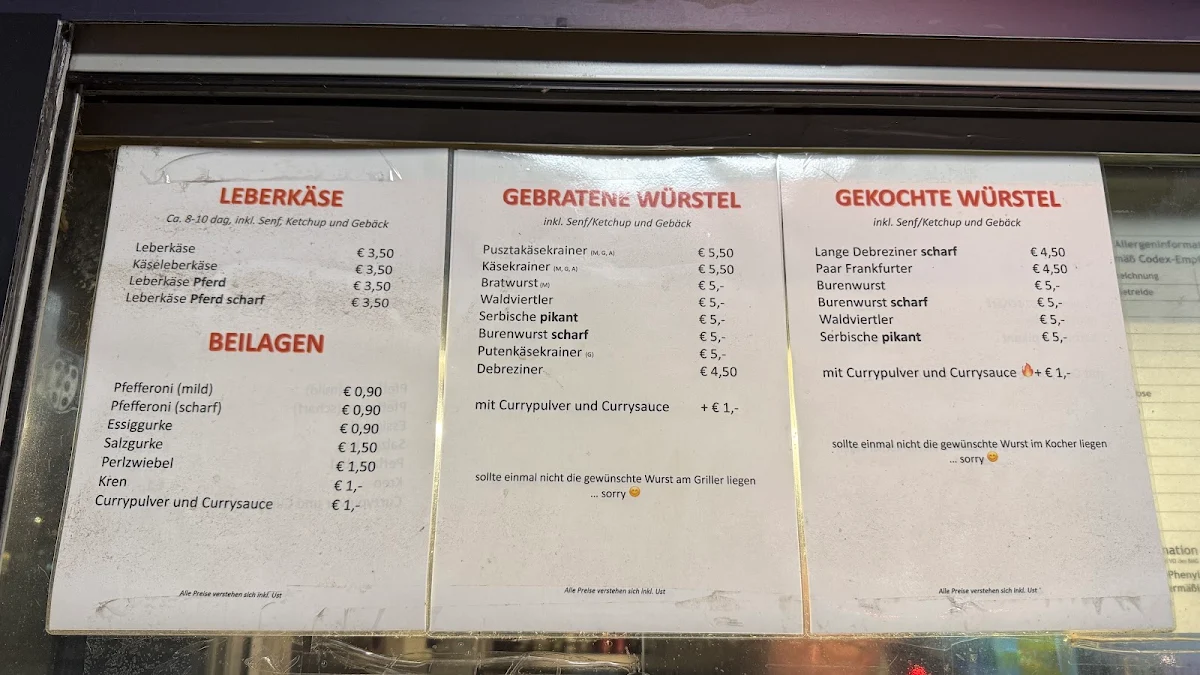Speisekarte photo 1