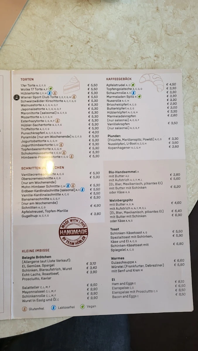 Speisekarte photo 1