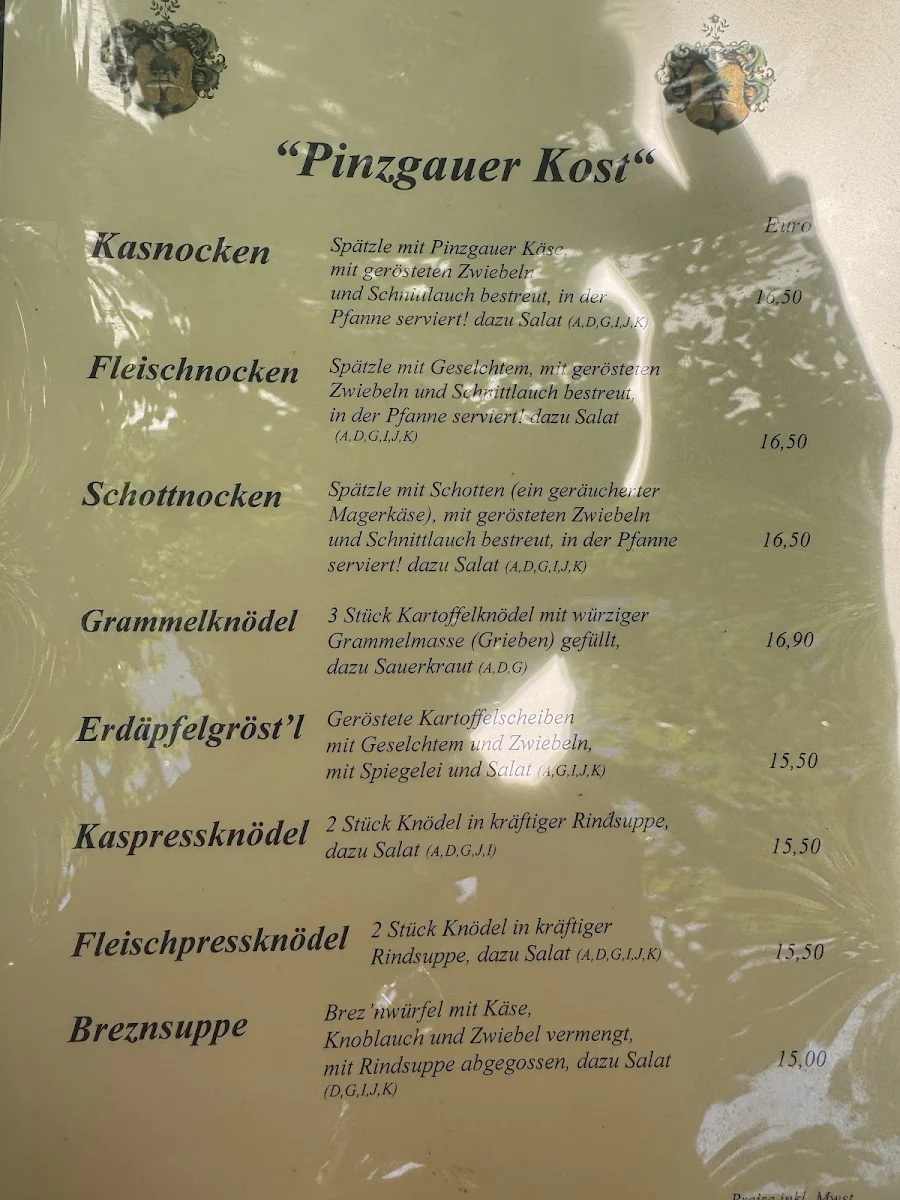 Speisekarte photo 2
