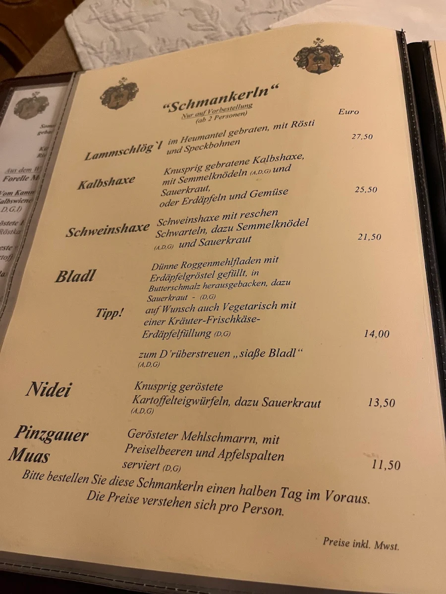 Speisekarte photo 4