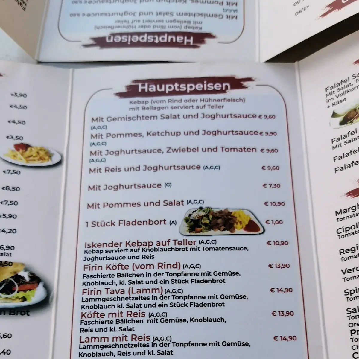 Speisekarte photo 5