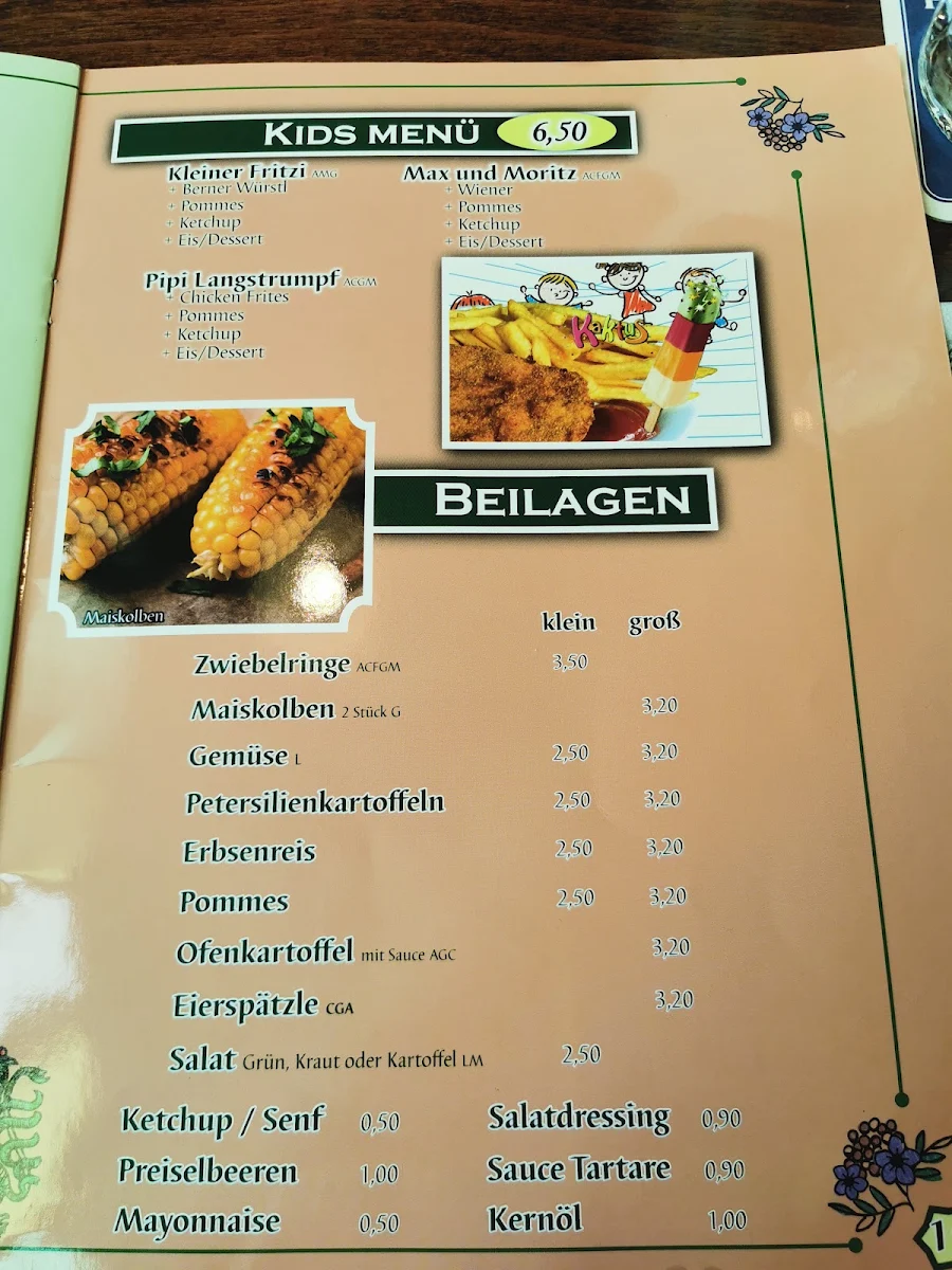 Speisekarte photo 3