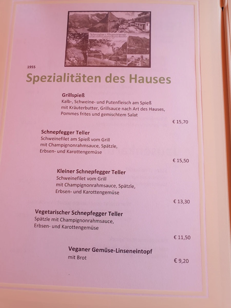 Speisekarte photo 1