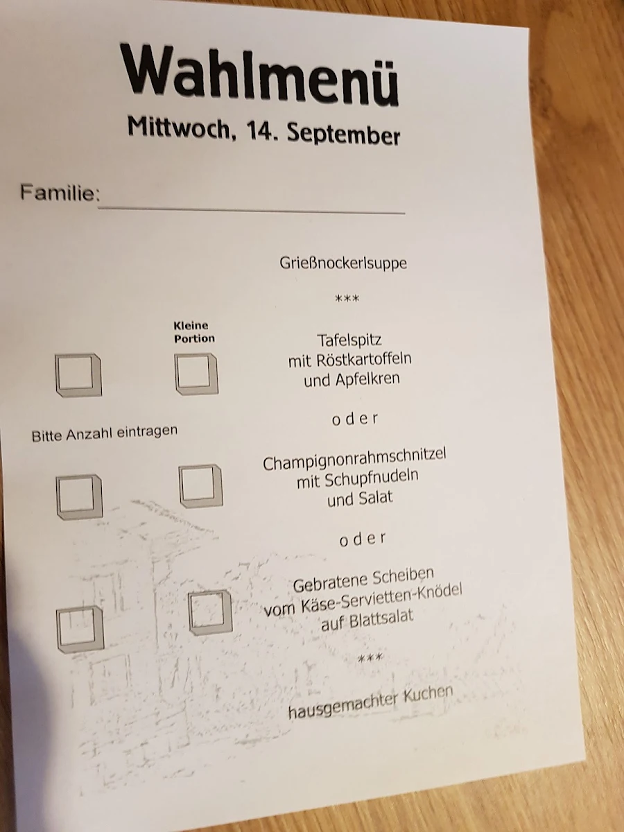 Speisekarte photo 5