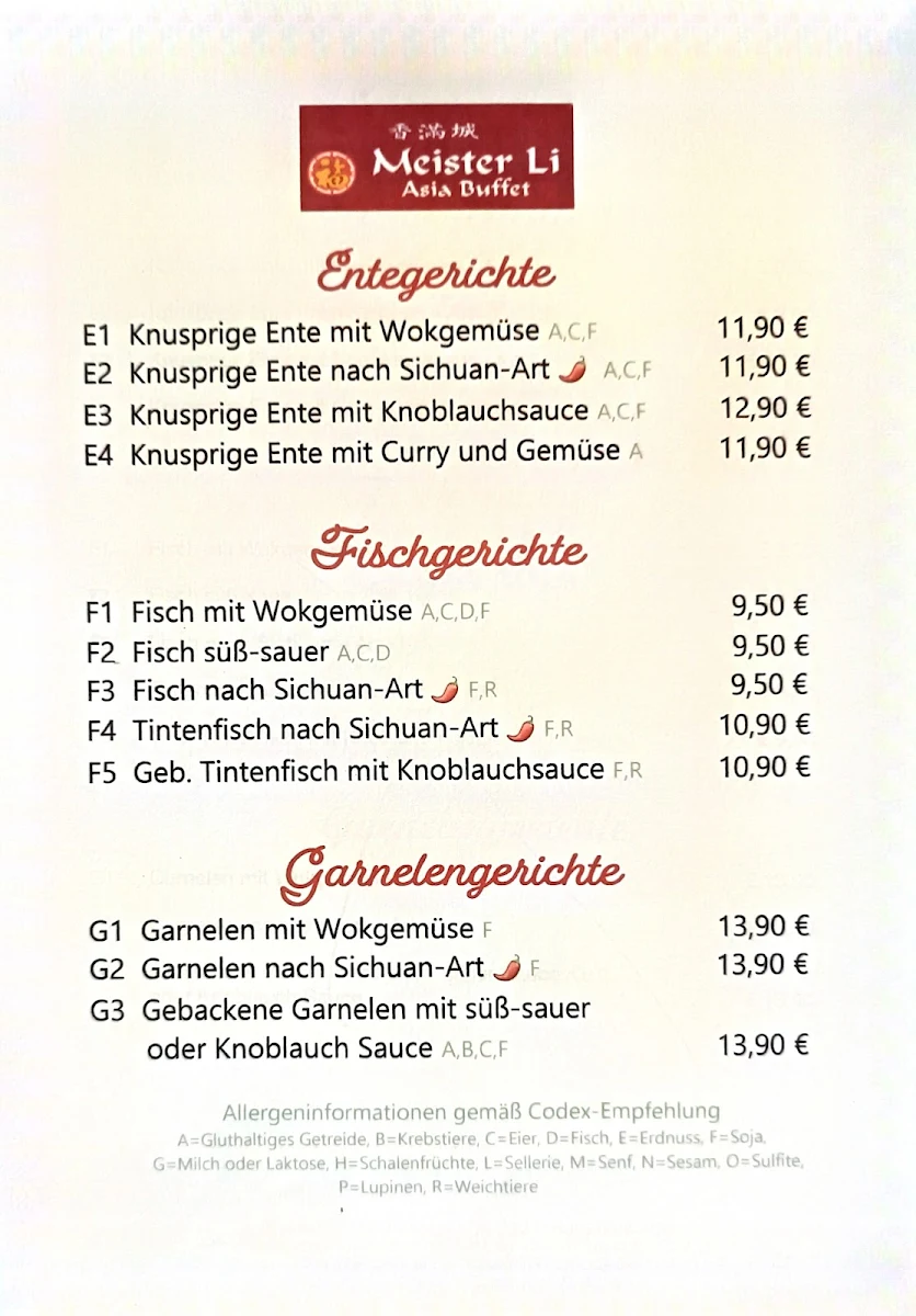 Speisekarte photo 1