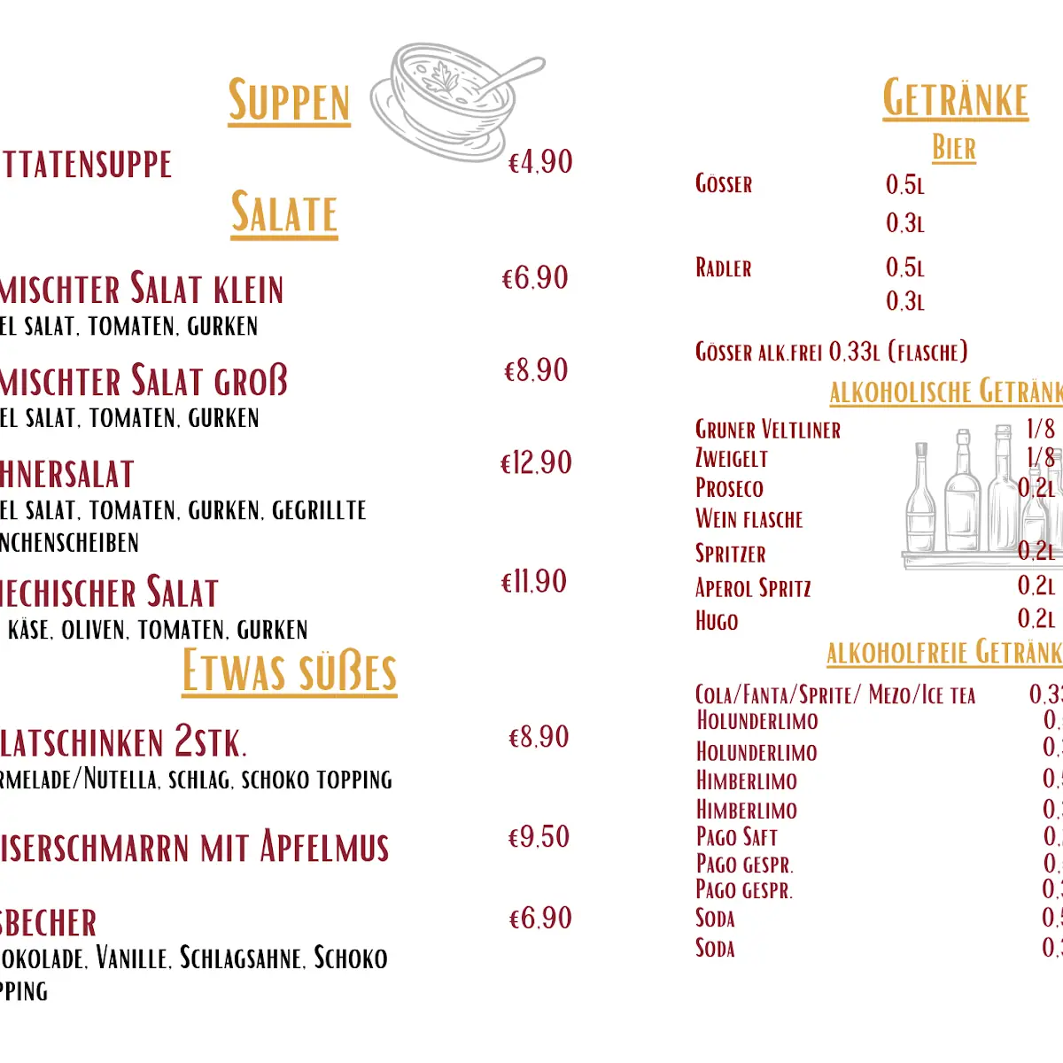 Speisekarte photo 1