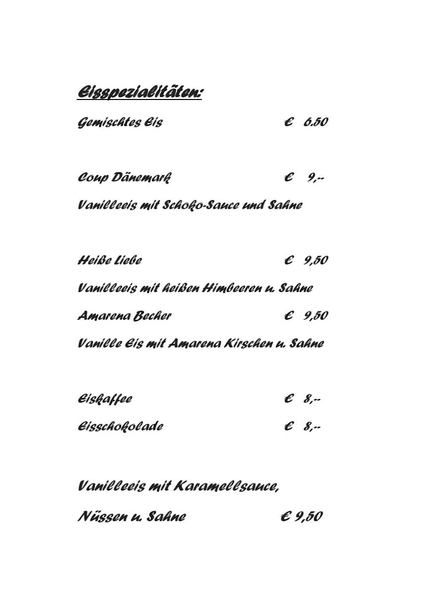 Speisekarte photo 6