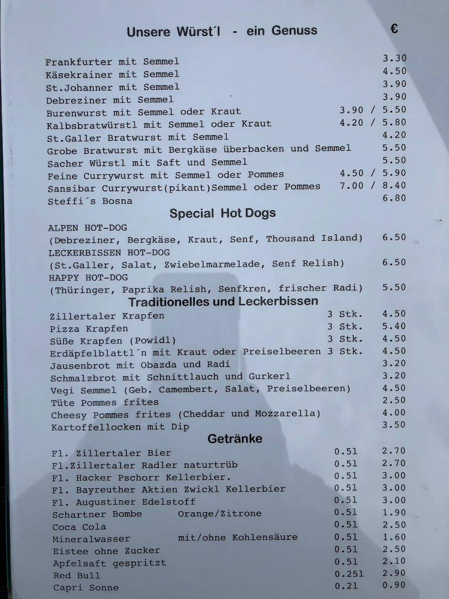 Speisekarte photo 8