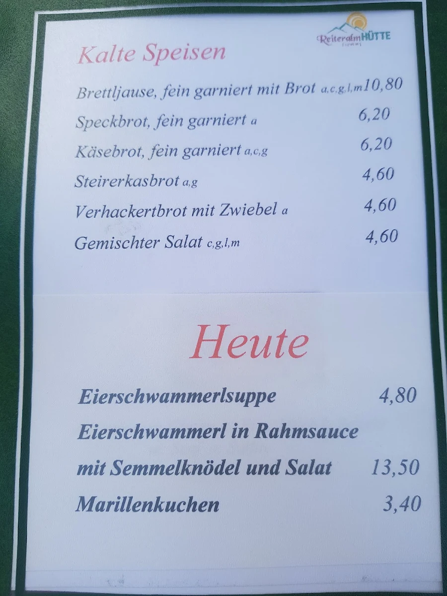 Speisekarte photo 6