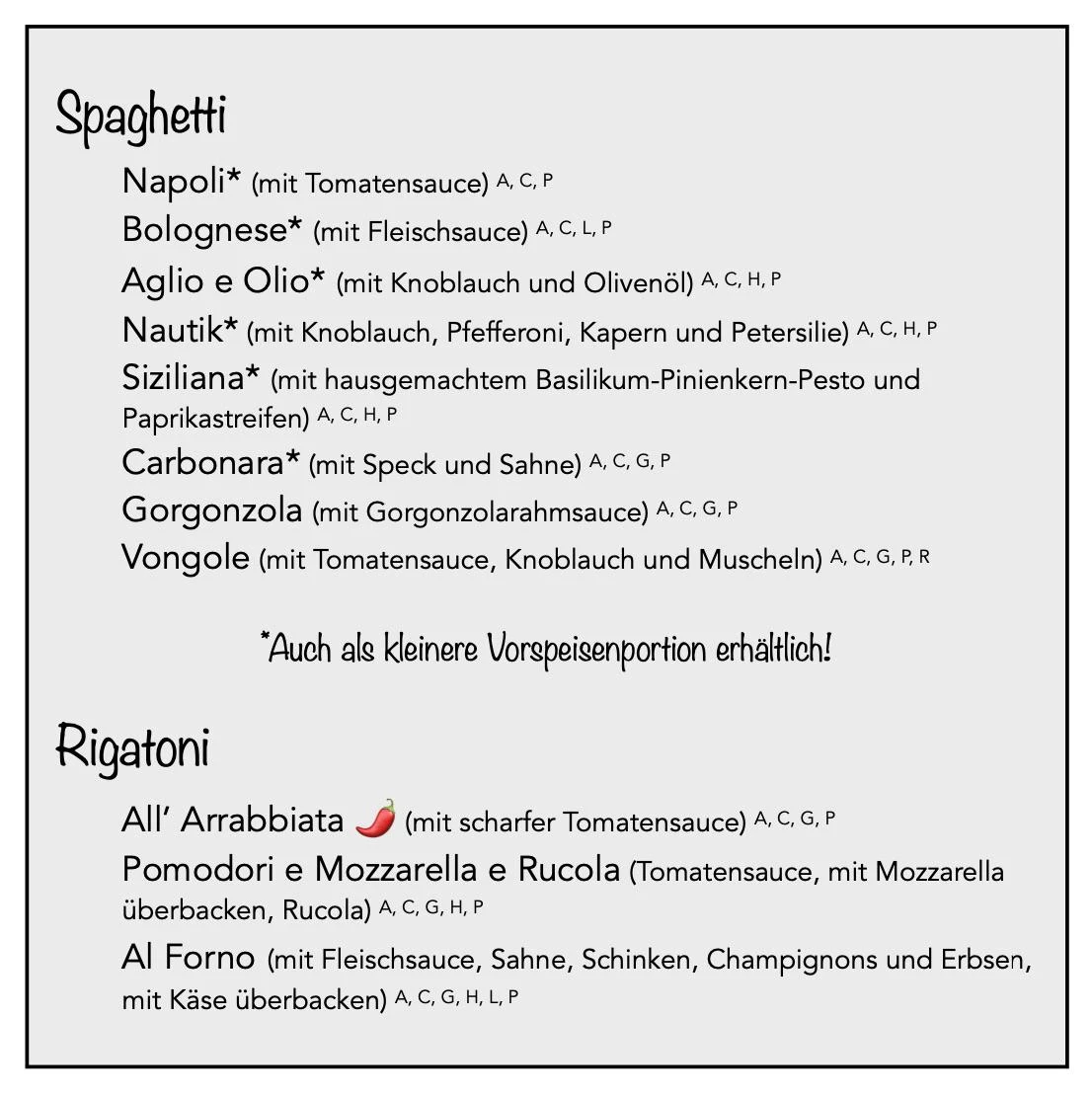 Speisekarte photo 6