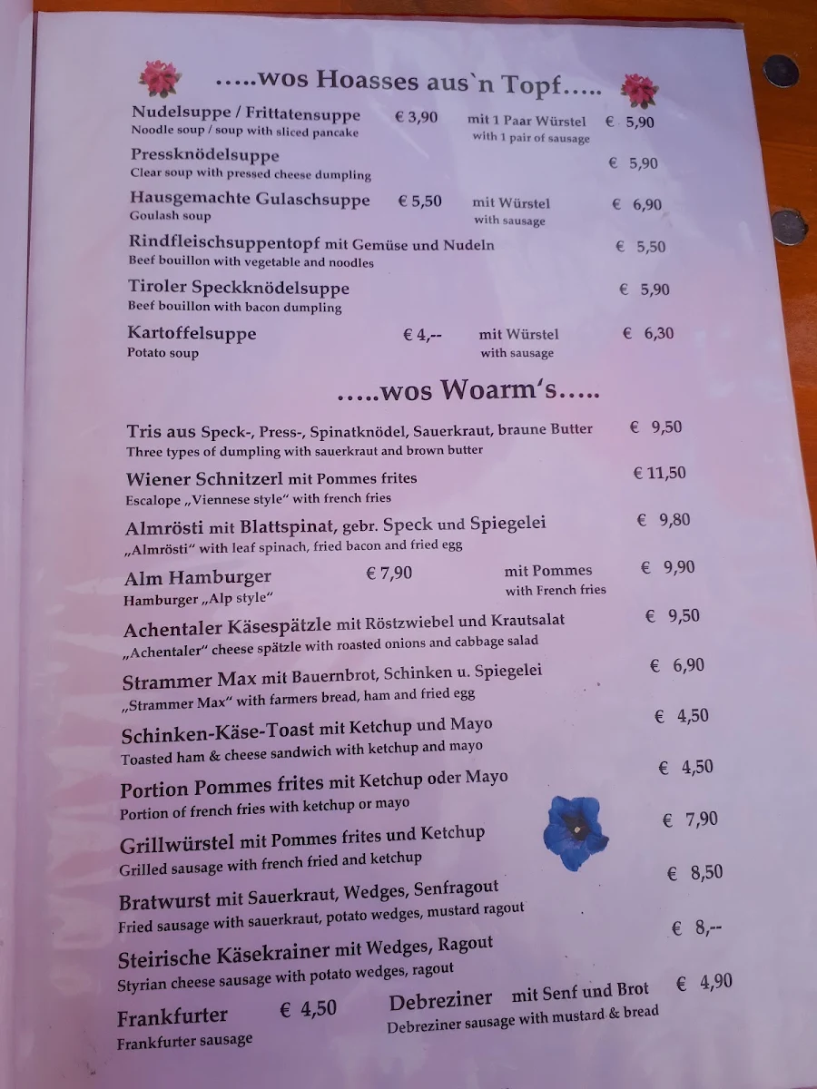Speisekarte photo 10