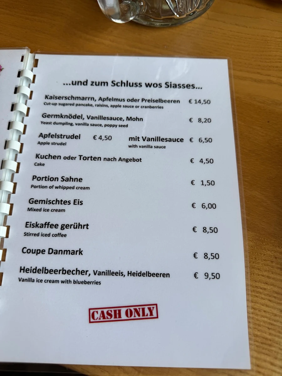 Speisekarte photo 3