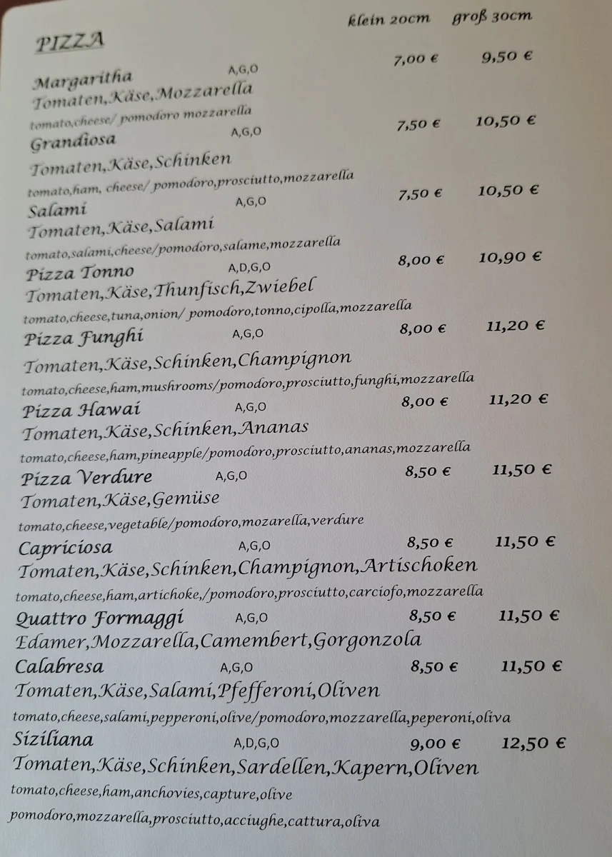 Speisekarte photo 1