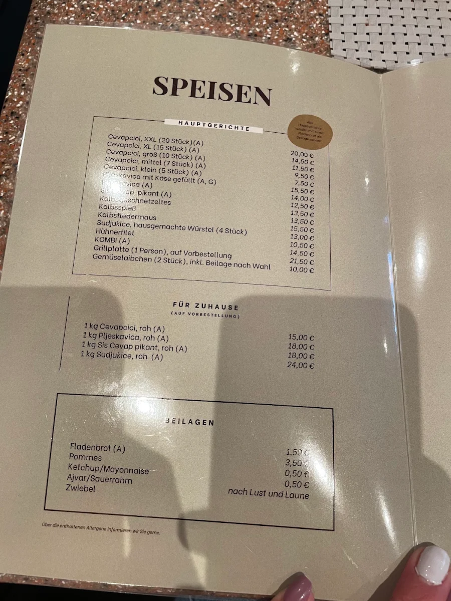 Speisekarte photo 3
