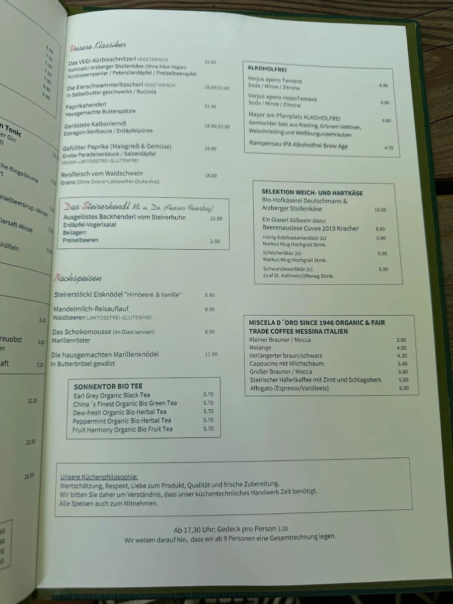 Speisekarte photo 3