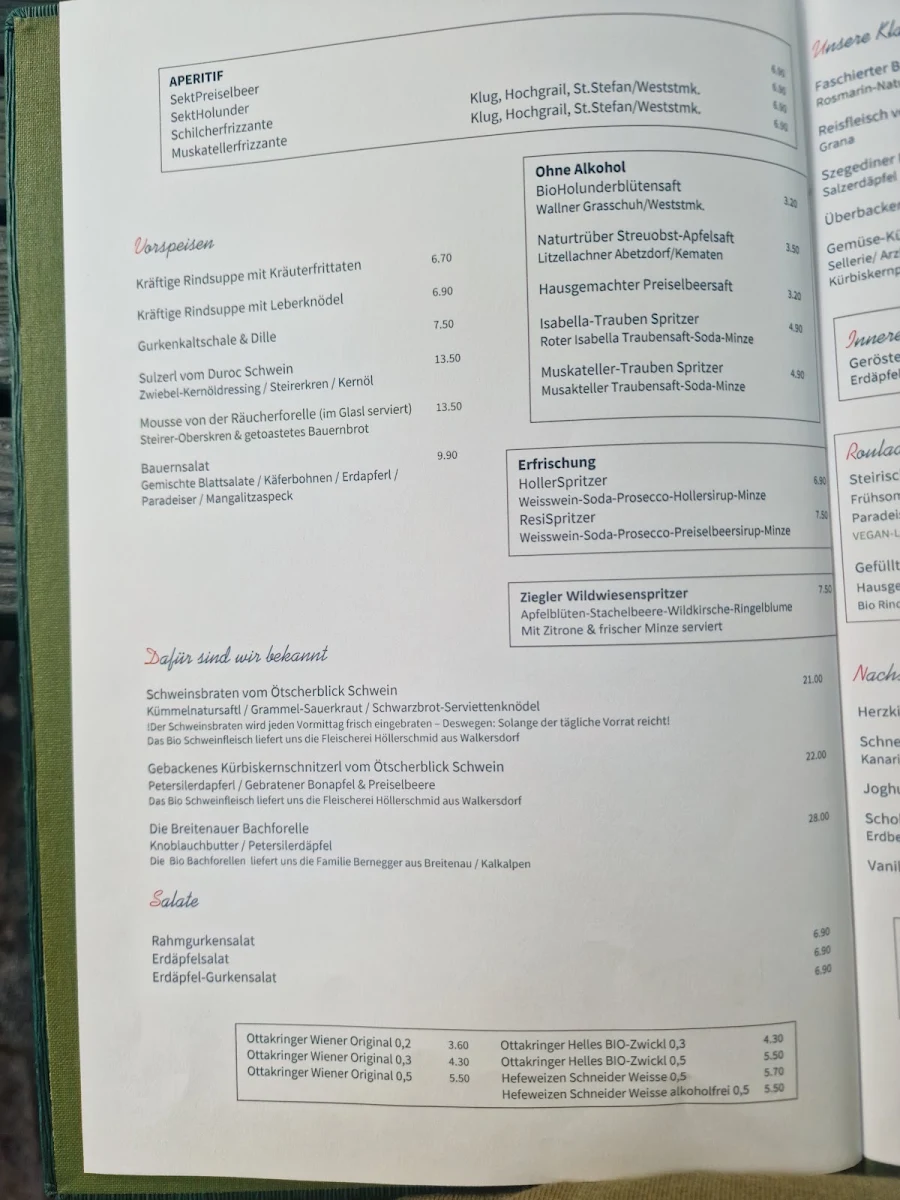 Speisekarte photo 5