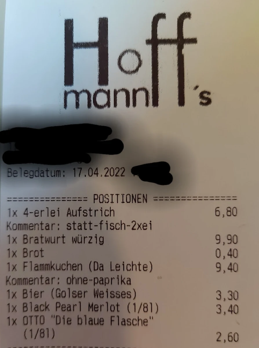 Speisekarte photo 5