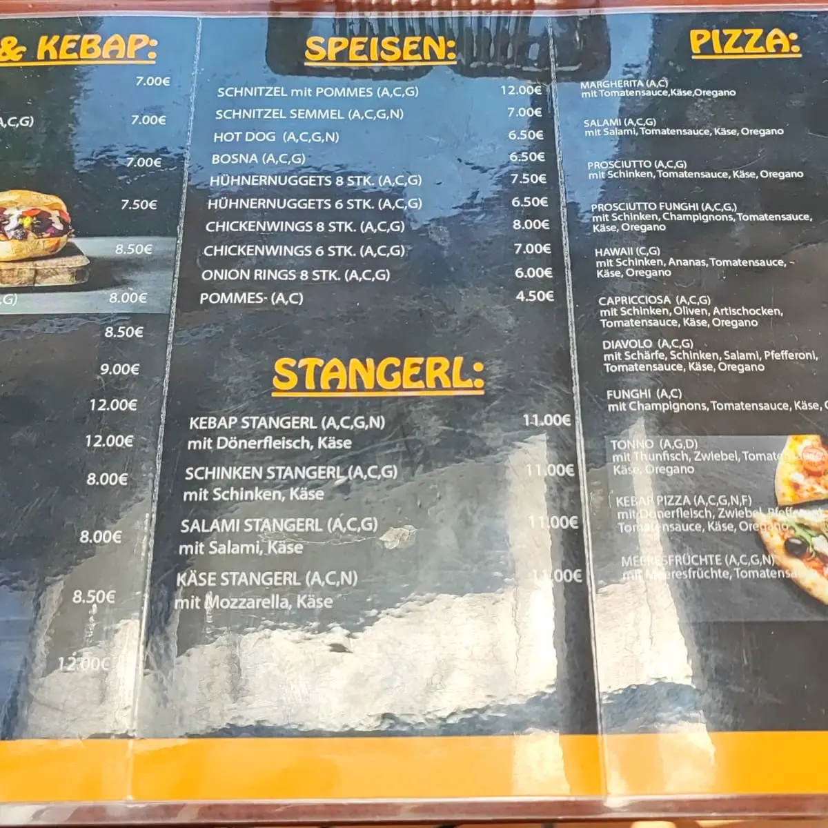 Speisekarte photo 1
