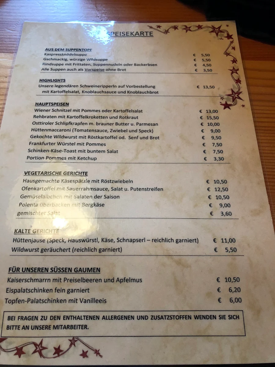 Speisekarte photo 10