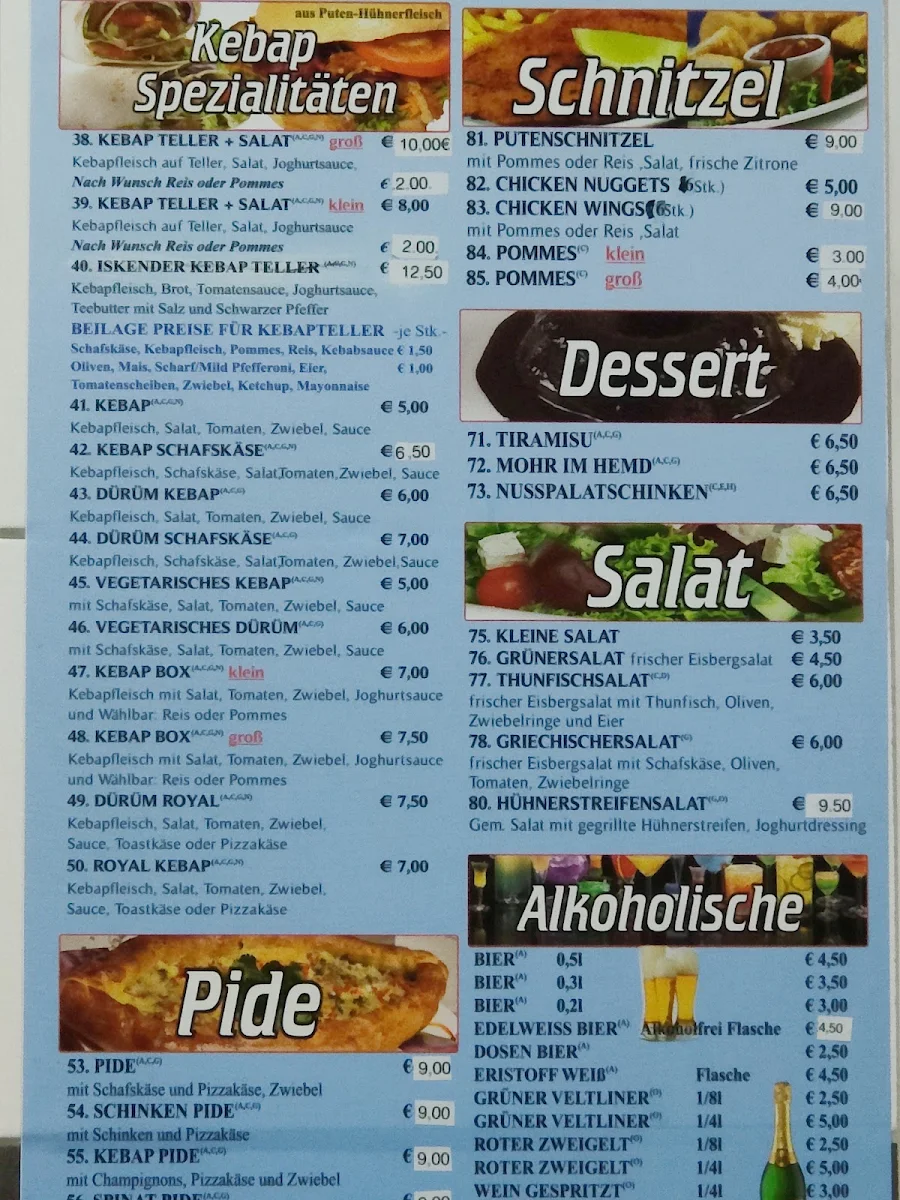 Speisekarte photo 2