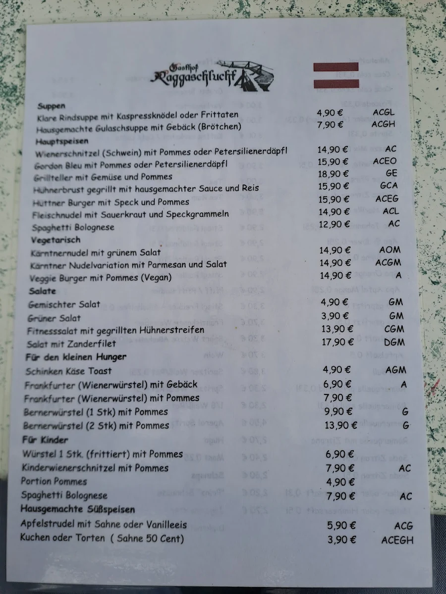 Speisekarte photo 2
