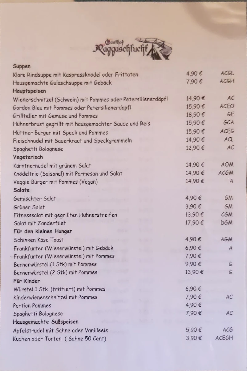 Speisekarte photo 3
