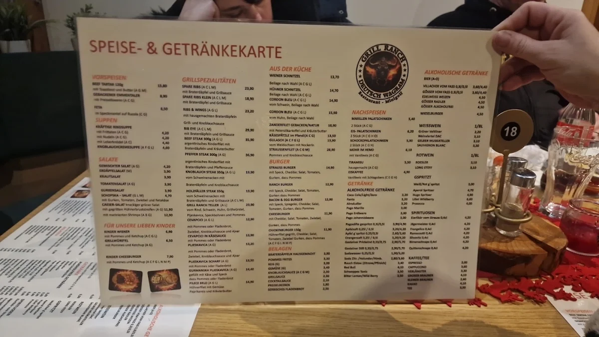 Speisekarte photo 2