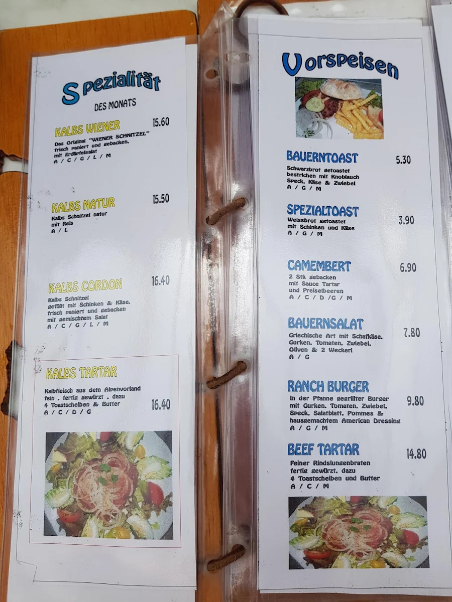 Speisekarte photo 4