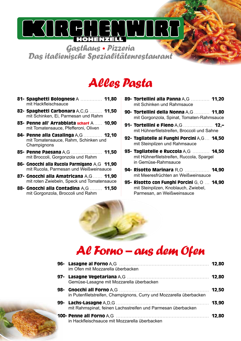 Speisekarte photo 1