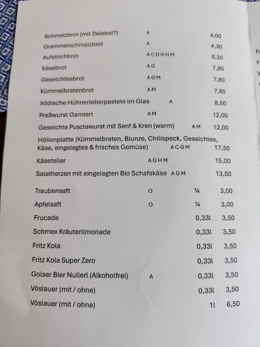 Speisekarte photo 3