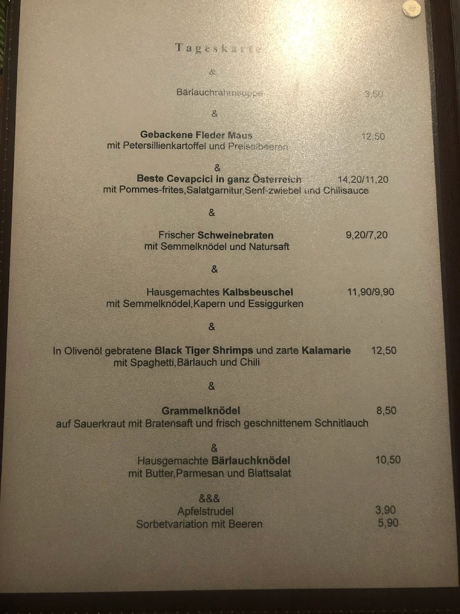 Speisekarte photo 7