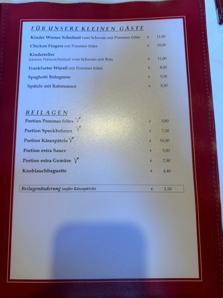 Speisekarte photo 2